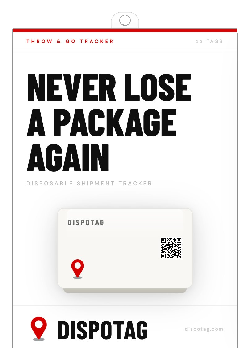 DispoTag Go 10-pack